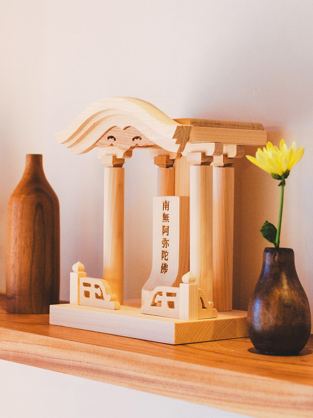 てのひら仏壇がインテリアと一部として