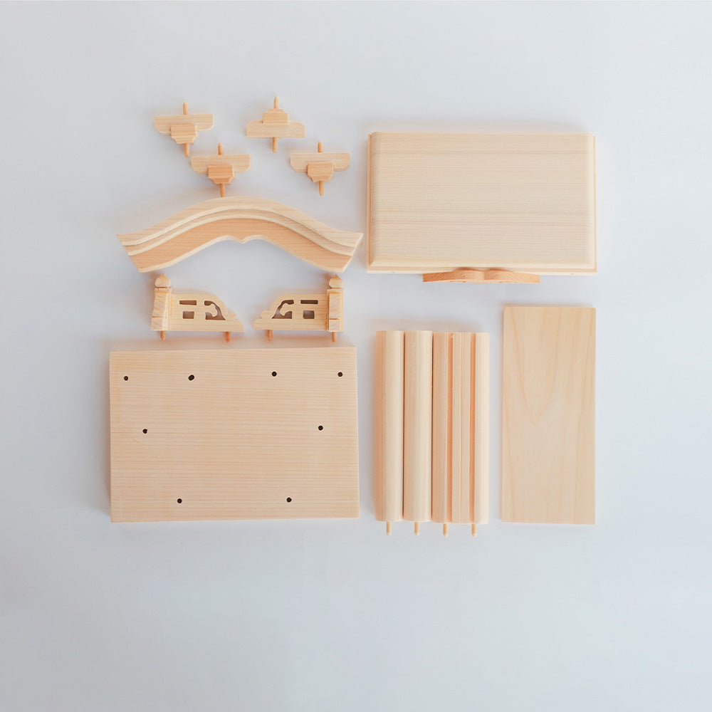 セット内容の真上からの図